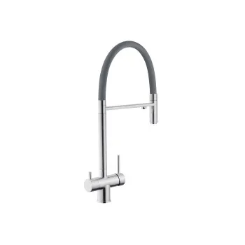 Змішувач для кухні з підключенням до фільтра Kroner KRP Edelstahl Klassisch - ESG03815GRA