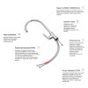 Смеситель для кухни Kroner Element 211512B-0101