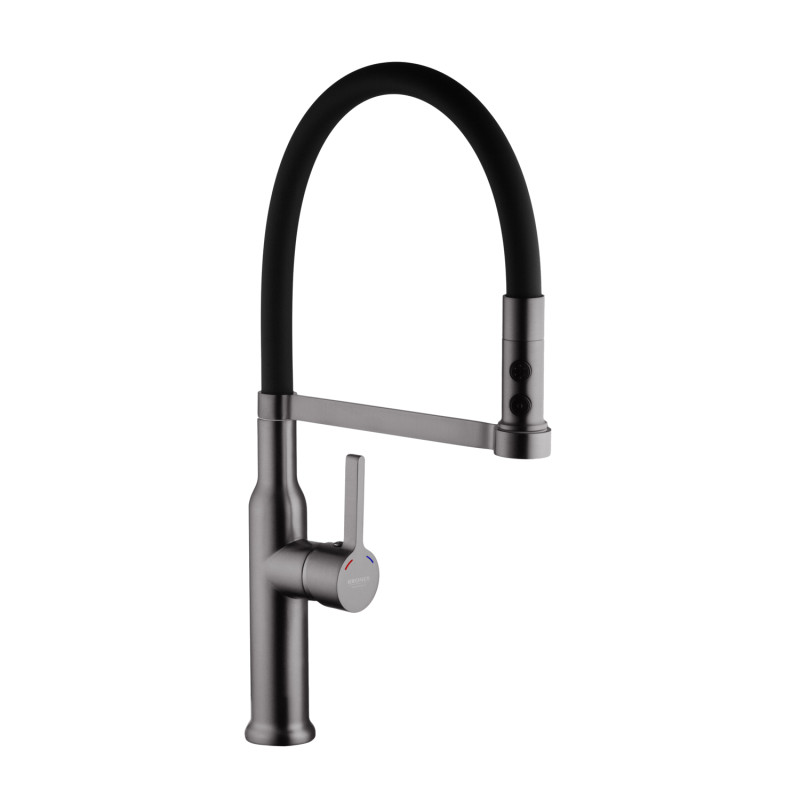Смеситель для кухни Kroner KRP Ersel - GRP03112BLK