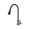 Смеситель для кухни Kroner KRP Edelstahl Klassisch - PVD031BLK