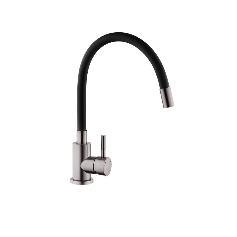 Смеситель для кухни Kroner KRP Edelstahl Klassisch - PVD035BLK