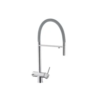 Змішувач для кухні з підключенням до фільтра Kroner KRP Edelstahl Klassisch - ESG03815GRA