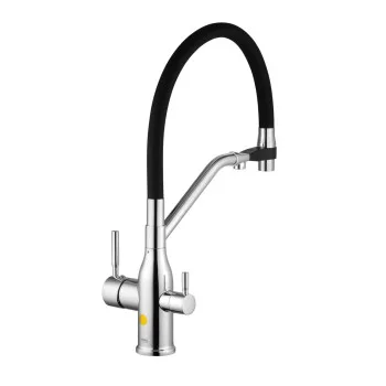 Змішувач для кухні Kroner KRP Kuche - C03816BLK