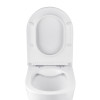 Унітаз підвісний безобідковий Kroner Armada WHI513636 RIMLESS з сидінням Slim Duroplast / Soft-close / Quick relase (KA513636WHIR)