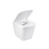 Унітаз підвісний безобідковий Kroner Eifel WHI493436 RIMLESS з сидінням Slim Duroplast / Soft-close / Quick relase (KE493436WHIR)