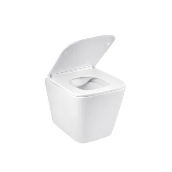 Унітаз підвісний безобідковий Kroner Eifel WHI493436 RIMLESS з сидінням Slim Duroplast / Soft-close / Quick relase (KE493436WHIR)