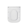 Унітаз підвісний безобідковий Kroner Eifel WHI493436 RIMLESS з сидінням Slim Duroplast / Soft-close / Quick relase (KE493436WHIR)
