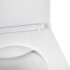 Унітаз підвісний безобідковий Kroner Eifel WHI493436 RIMLESS з сидінням Slim Duroplast / Soft-close / Quick relase (KE493436WHIR)