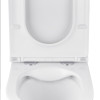 Унітаз підвісний безобідковий Kroner Armada WHI513636 RIMLESS з сидінням Slim Duroplast / Soft-close / Quick relase (KA513636WHIR)