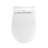 Унітаз підвісний безобідковий Kroner Oker WHI533536 RIMLESS з сидінням (KO533536WHIR)