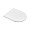 Унітаз підвісний безобідковий Kroner Harz WHI493736 RIMLESS з сидінням Slim Duroplast / Soft-close / Quick relase (KH493736WHIR)