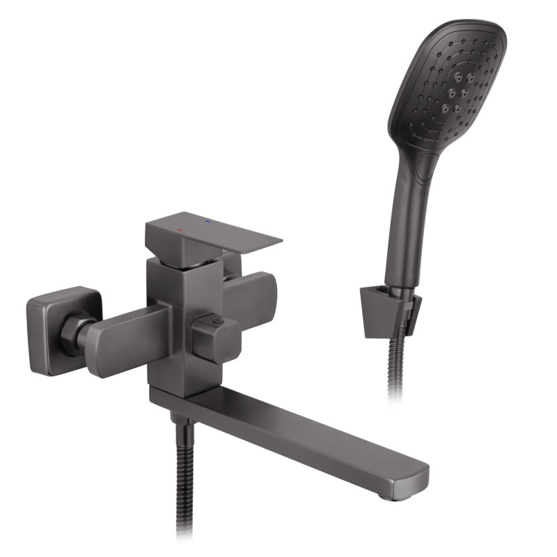 Смеситель для ванны Kroner KRP Edelstahl Kubus - PVD070
