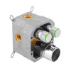 Душевая система скрытого монтажа термостатическая Kroner Element Thermo 211461-0101