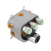 Душова система прихованого монтажу термостатична Kroner Element Thermo 211462-0101