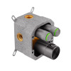 Душевая система скрытого монтажа термостатическая Kroner Element Thermo 211461-5301
