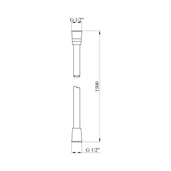 Шланг для душа Kroner Element 2860912923Z-5301