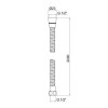 Шланг для душа Kroner KRM - C604 200 см