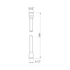 Шланг для душа Kroner Element 2860912900Z-0101