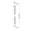 Шланг для душу Kroner KRM - C600 150-200 см