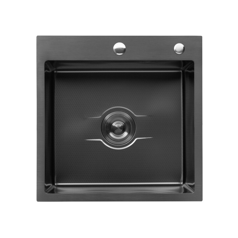 Кухонна мийка Kroner KRP Derby - 5050HM PVD (2,5/0,5 мм)