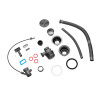 Кухонная мойка Kroner KRP Schwarze - SET7545F3HM PVD (3.0/0.8 мм)