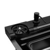 Кухонная мойка Kroner KRP Schwarze - SET7545F3HM PVD (3.0/0.8 мм)