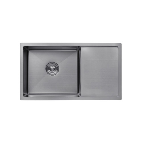 Кухонна мийка Kroner KRP Schwarze - 7844HM PVD (3/1 мм)