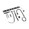 Кухонна мийка Kroner KRP Schwarze - SET7545F4HM PVD (3.0/0.8 мм)