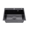 Кухонная мойка Kroner KRP Derby - 5843HM PVD (2,5/0,5 мм)