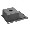 Кухонная мойка Kroner KRP Gebürstet - 6350LHM (3.0/1.0 мм)