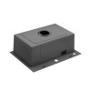 Кухонна мийка Kroner KRP Schwarze - 5843HM PVD (3.0/1.0 мм)