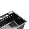 Кухонна мийка Kroner KRP Schwarze - SET7546HM PVD (3.0/0.7 мм)