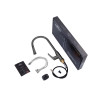 Комплект кухонная мойка Kroner Schwarze-6350HM PVD + смеситель Graz-GRP030 + дозатор Spender-026