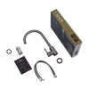 Комплект кухонна мийка Kroner Schwarze-6350HM PVD + змішувач Edelstahl Klassisch-SCH035PVD + дозатор Spender-SCH049