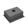 Комплект кухонна мийка Kroner Schwarze-6350HM PVD + змішувач Edelstahl Klassisch-SCH035PVD + дозатор Spender-SCH049