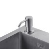 Комплект кухонная мойка Kroner Gebürstet-6050HM + смеситель Edelstahl Klassisch-ESG03811 + дозатор Spender-ECG049