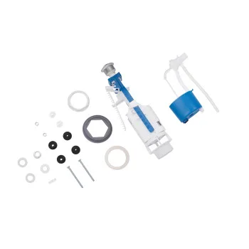 Комплект для бачка унітаза Kroner KRP - KIT7754 з подвійною кнопкою, бокове підведення 1/2