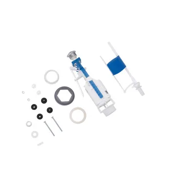 Комплект для бачка унітаза Kroner KRP - KIT7757 з подвійною кнопкою, нижнє підведення 1/2