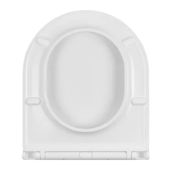 Сидіння для унітазу Kroner Harz Slim 4236WHI