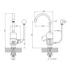 Проточный водонагреватель Kroner KRM Volt - CW090 с дисплеем