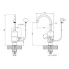 Проточный водонагреватель Kroner KRM Volt - CW190FA