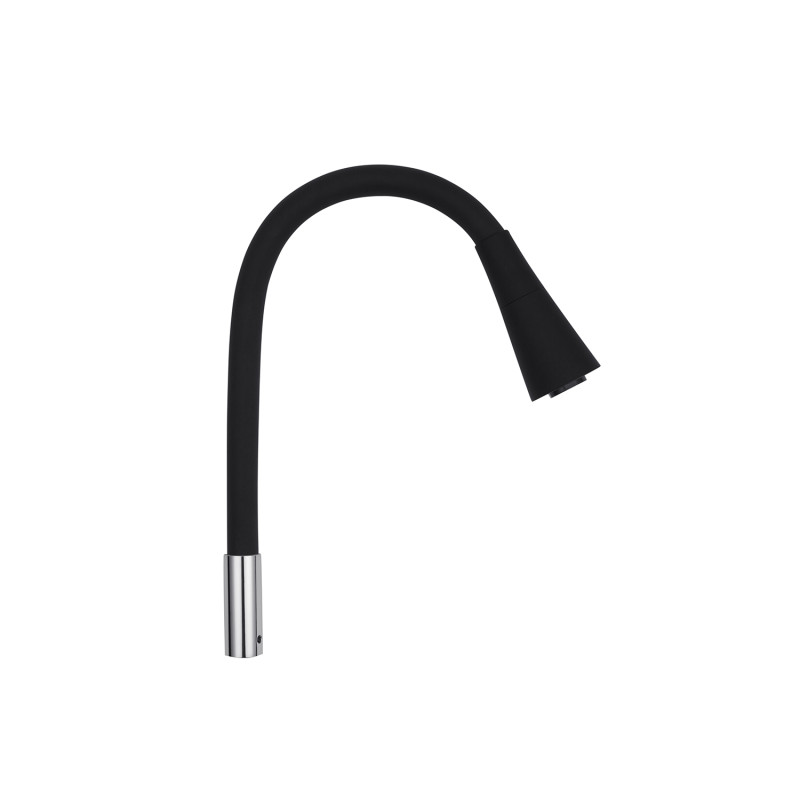 Излив для смесителя гибкий Kroner KRP - C803BLK